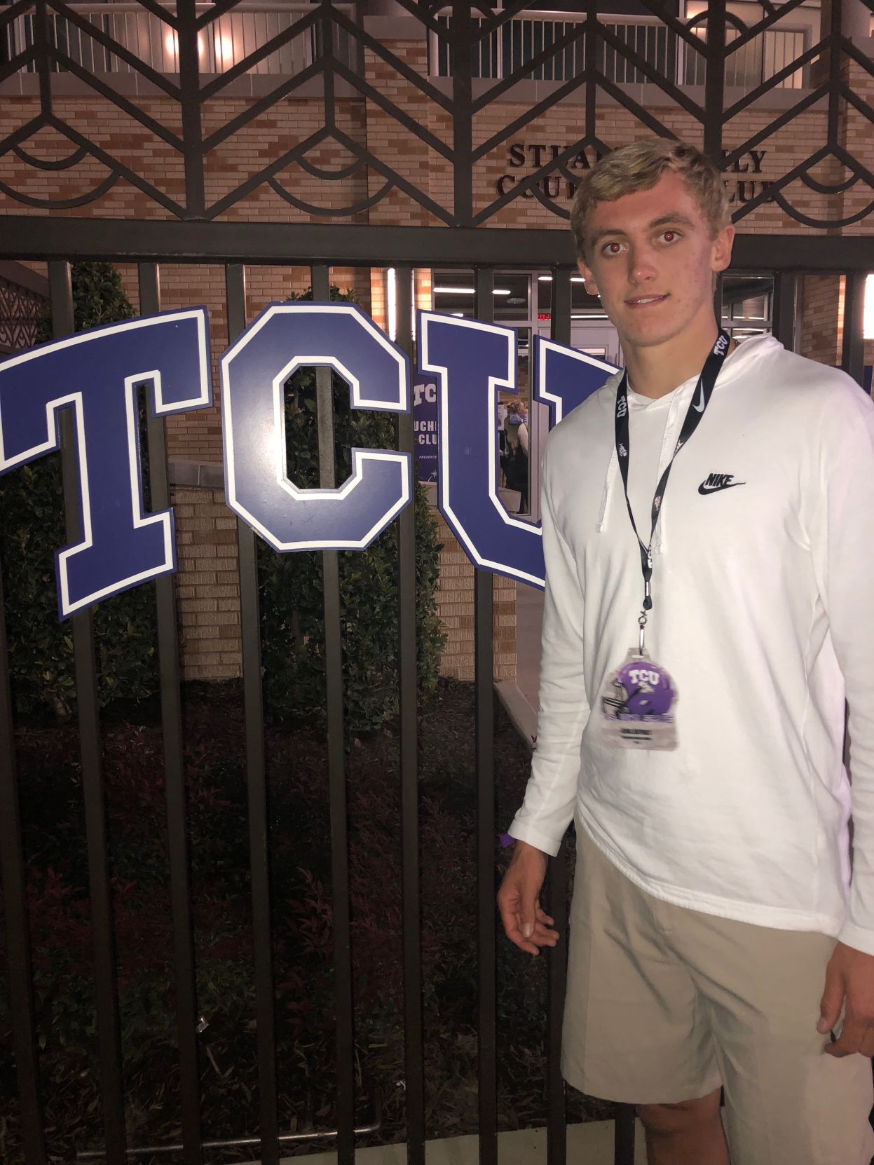 Haynes King - TCU visit